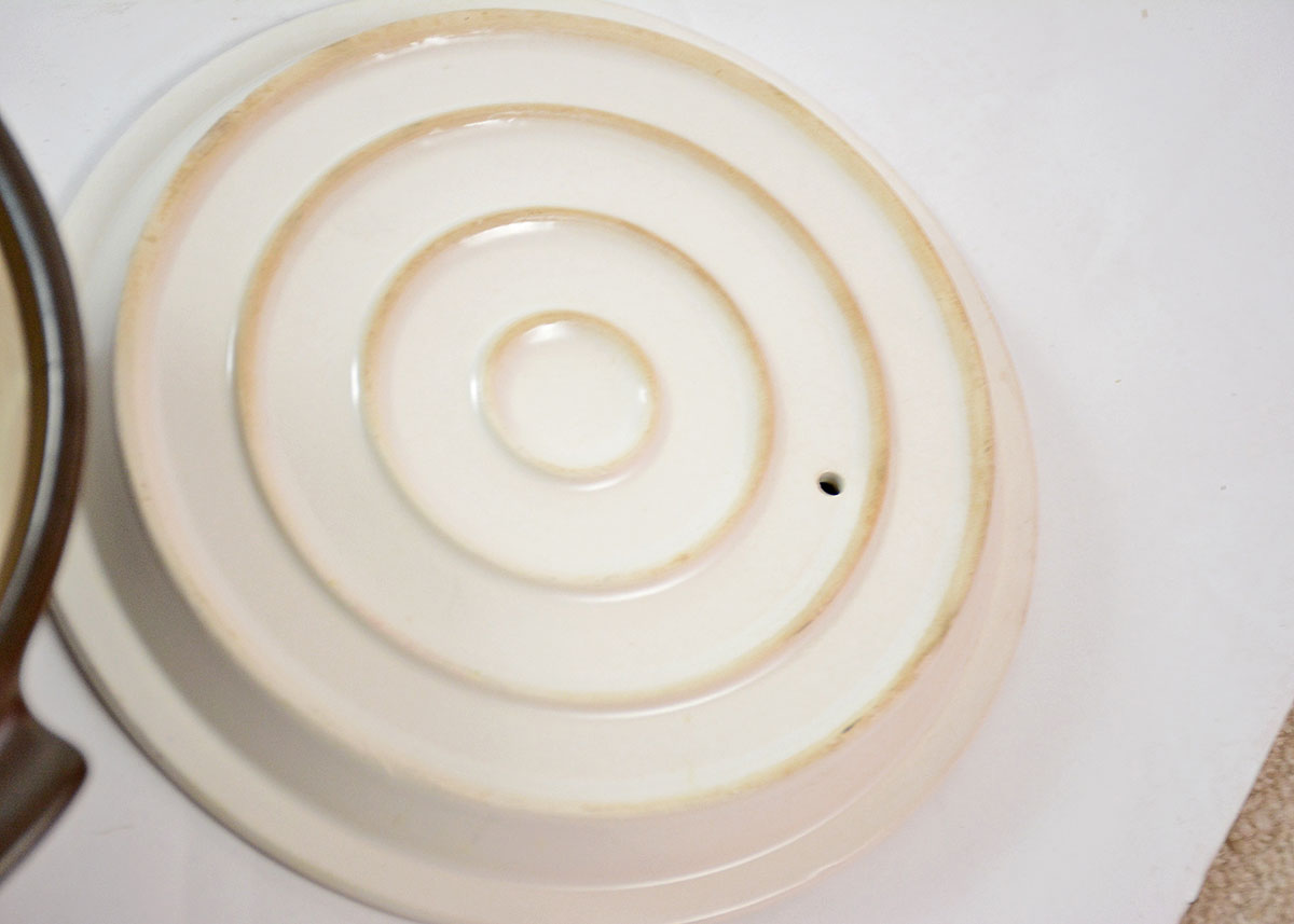 Set of Vintage Flame Chef Oven Crocks