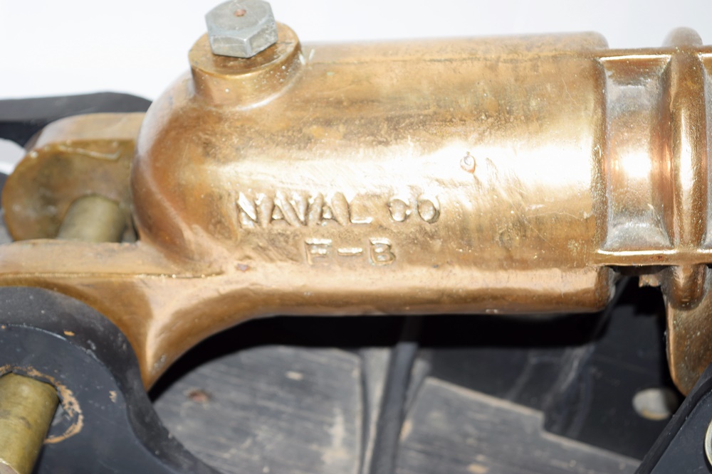 Rare Bronze Naval Co. F-B Line Throwing Cannon