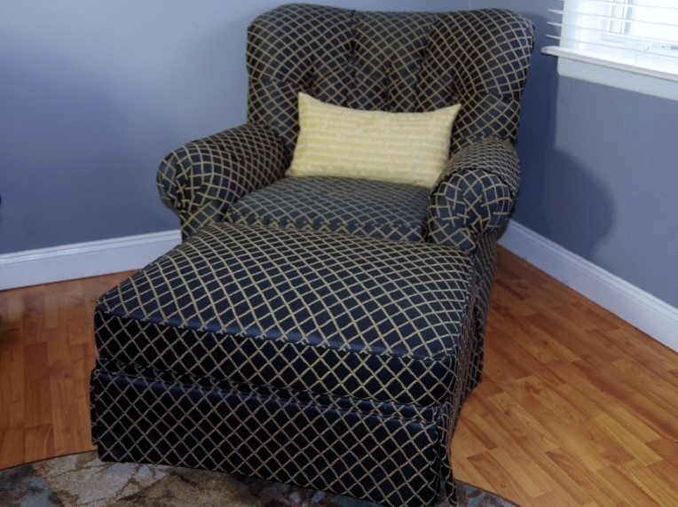 Pembrook Chair Corp. Club Chair with Ottoman