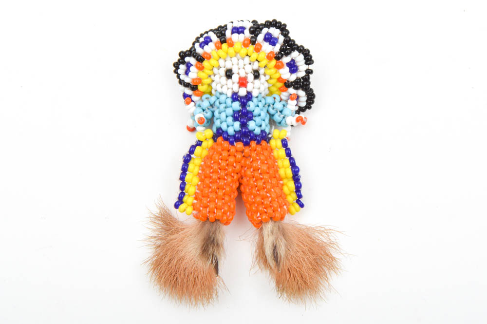 Native American Zuni Beaded Dolls