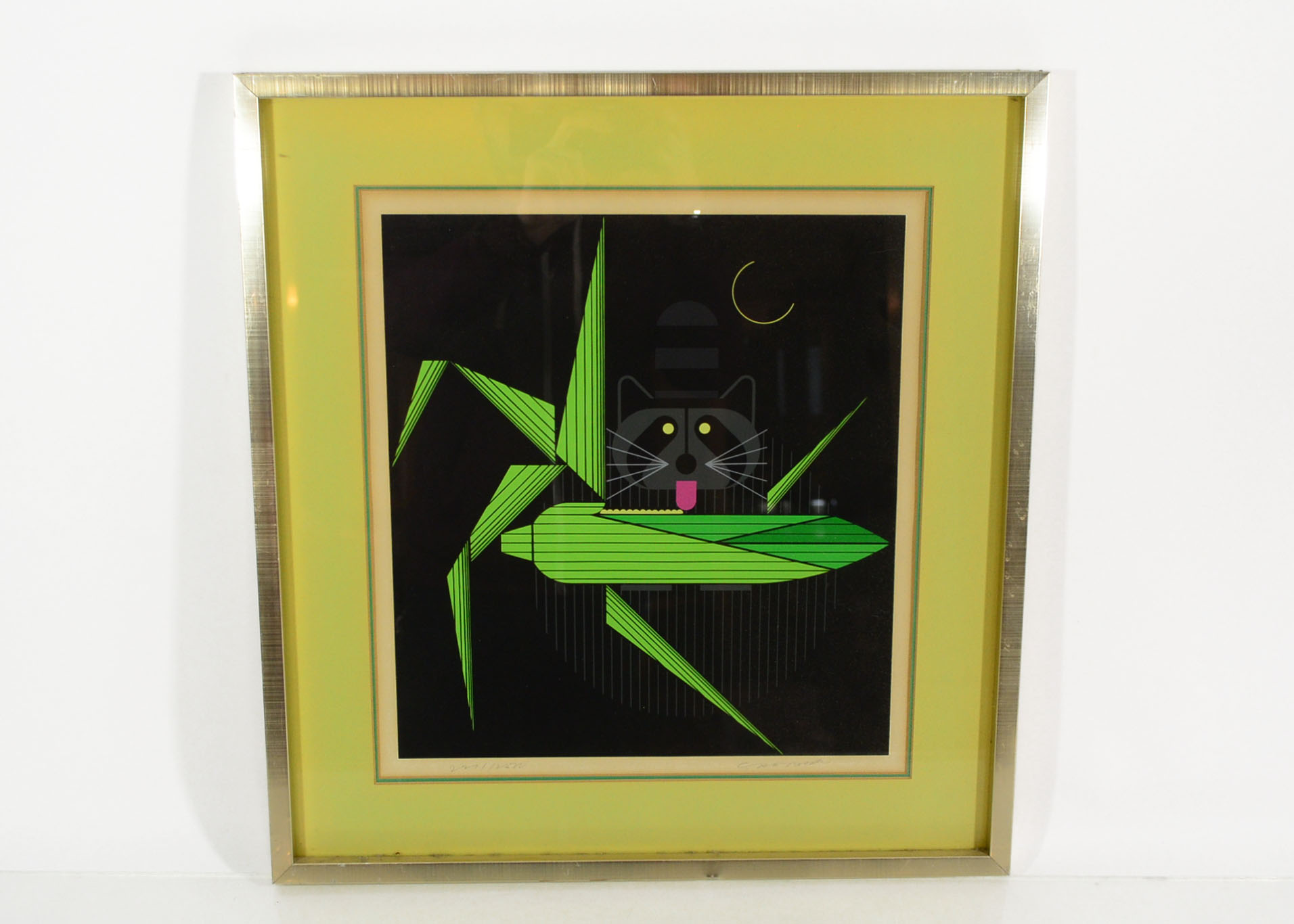 "Cornprone" Signed Serigraph by Charley Harper