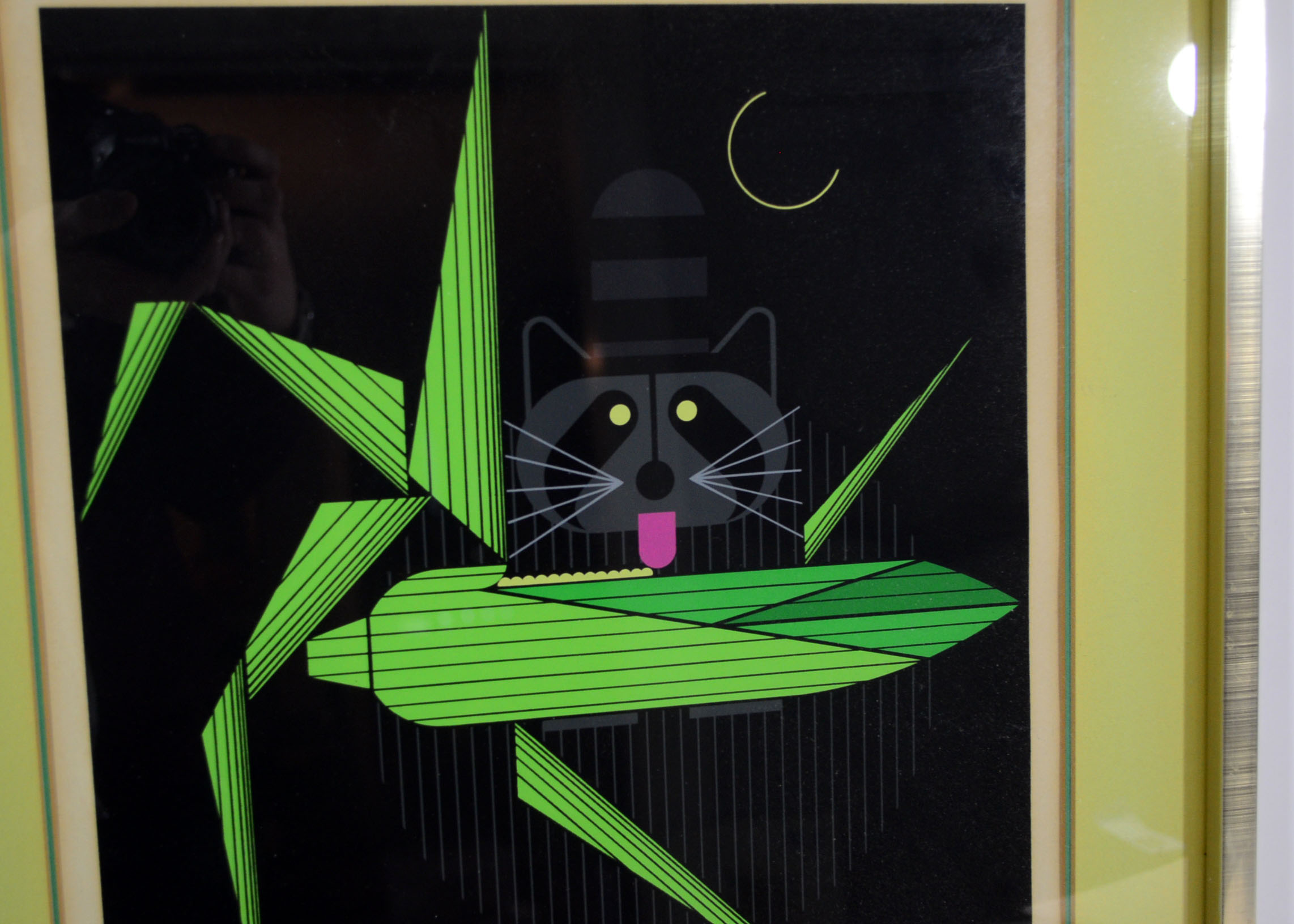 "Cornprone" Signed Serigraph by Charley Harper