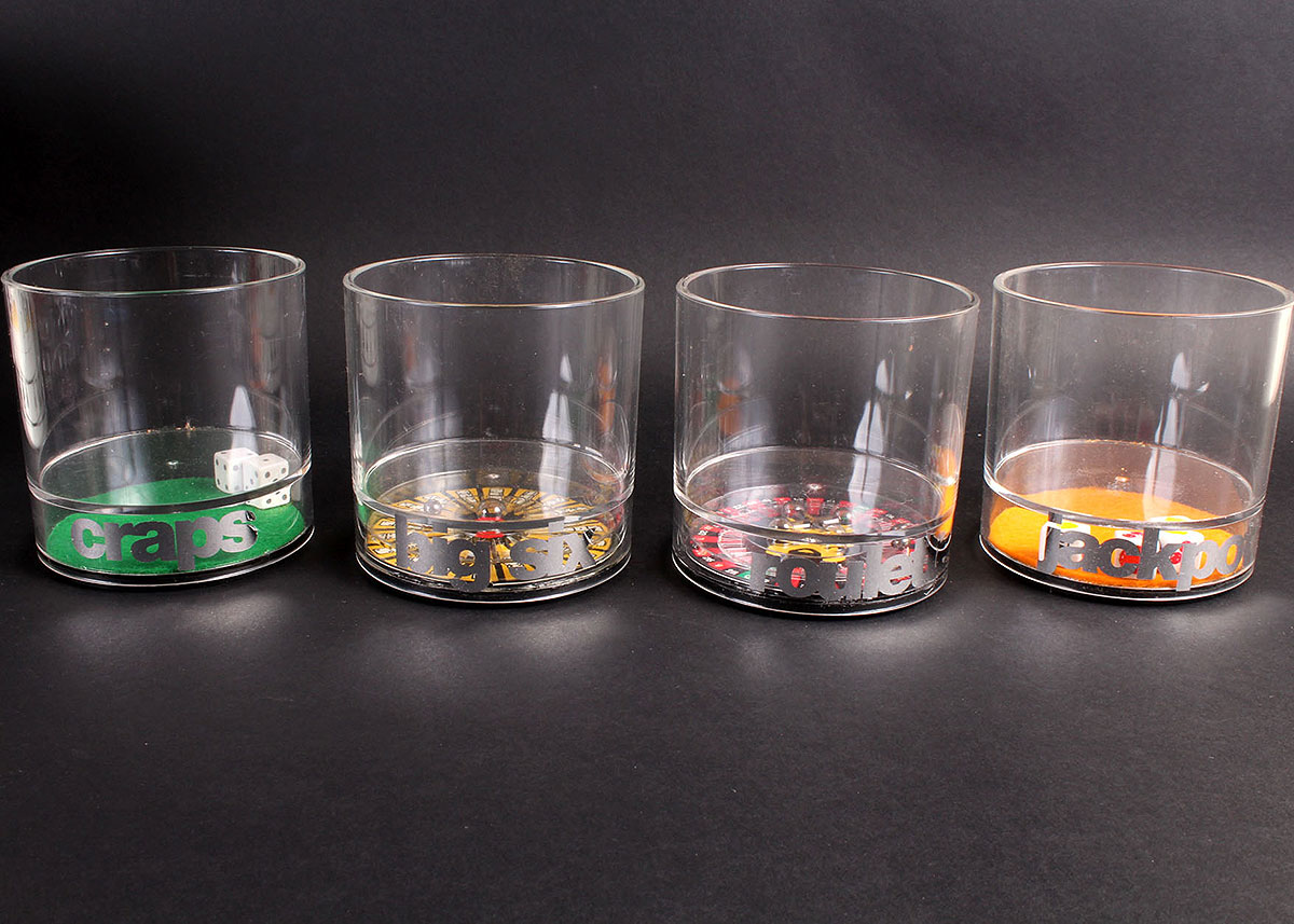 Casino Themed Bar Ware