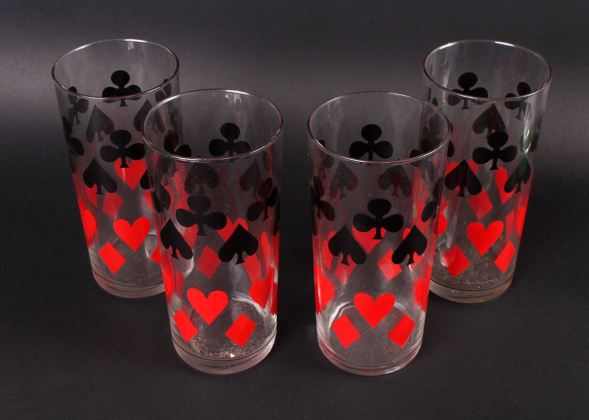 Casino Themed Bar Ware