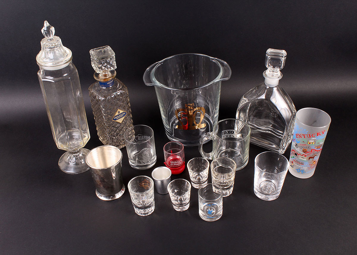 Assorted Glass Barware