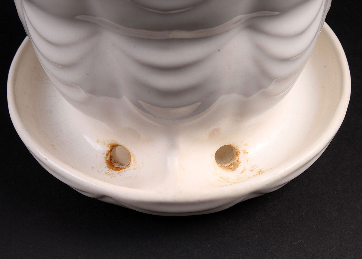 Two White McCoy Planters