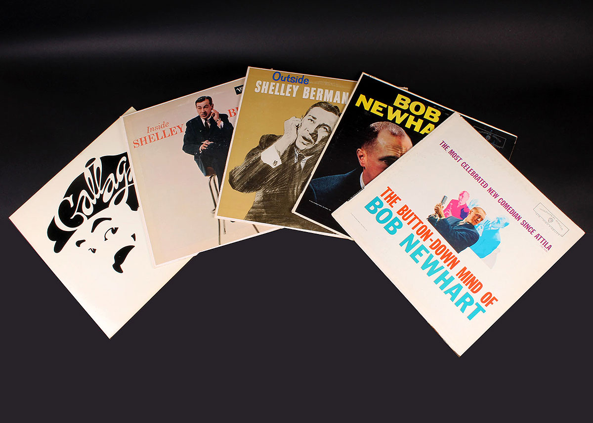 Vintage Comedy Vinyl LPs