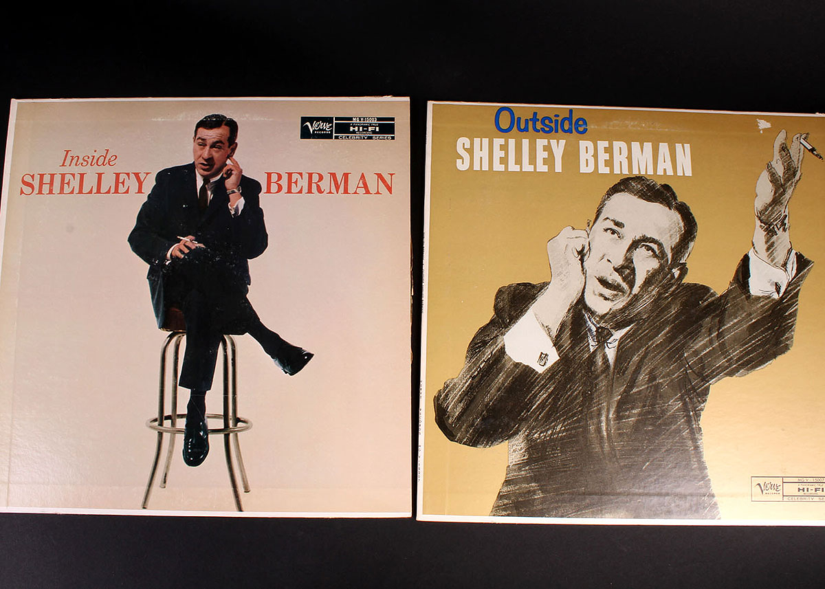 Vintage Comedy Vinyl LPs