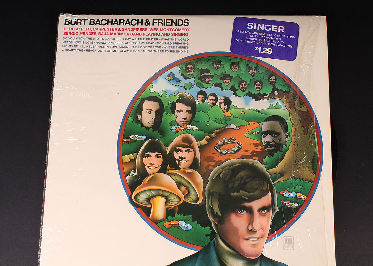 Popular 1960s and 1970s Artists Vinyl LPs