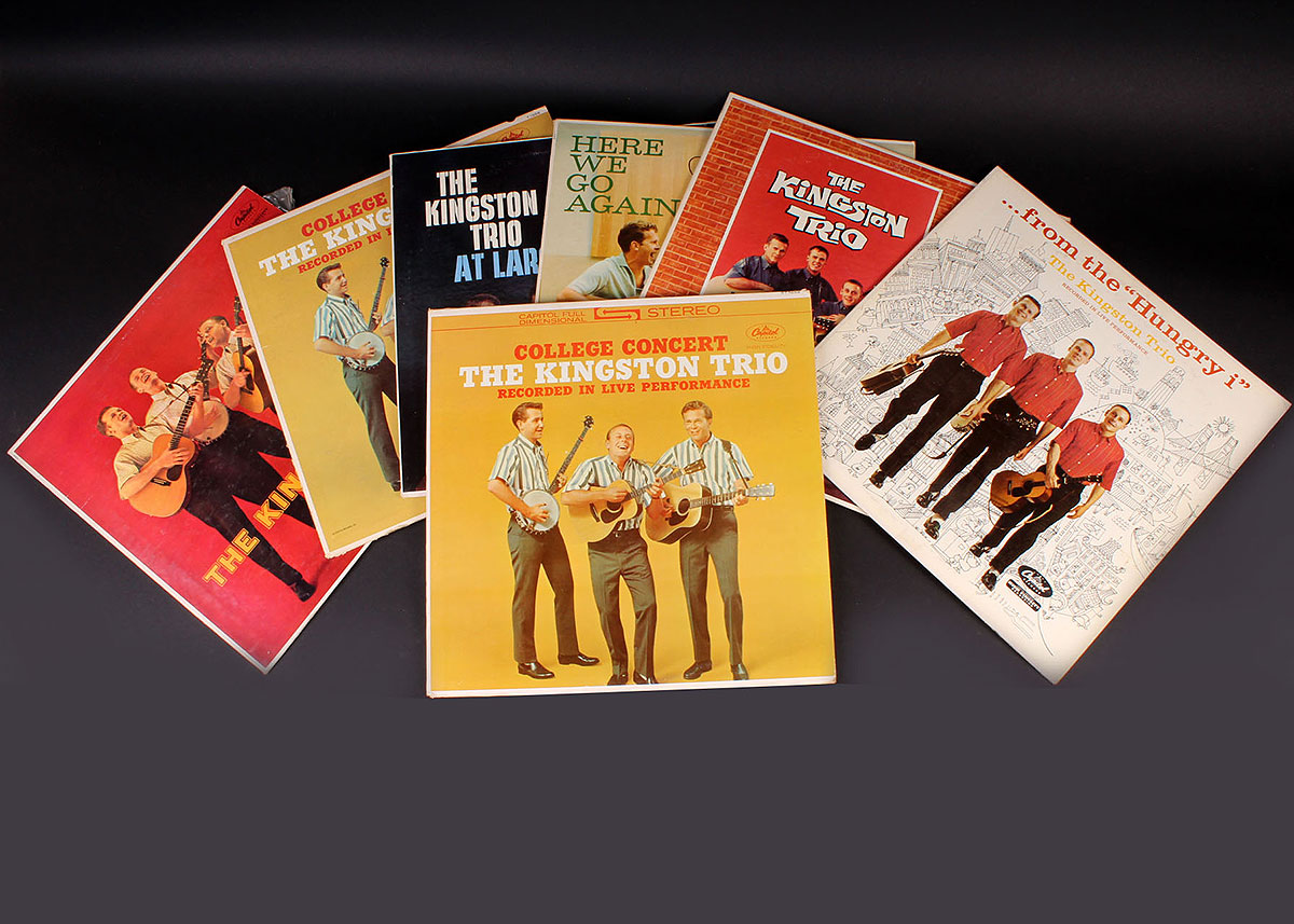 The Kingston Trio Vintage Vinyl LPs