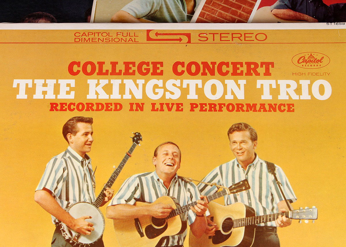 The Kingston Trio Vintage Vinyl LPs