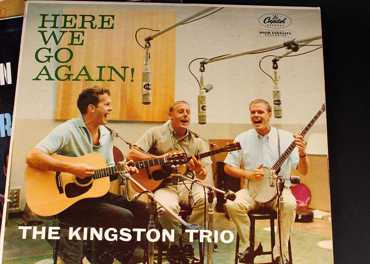 The Kingston Trio Vintage Vinyl LPs