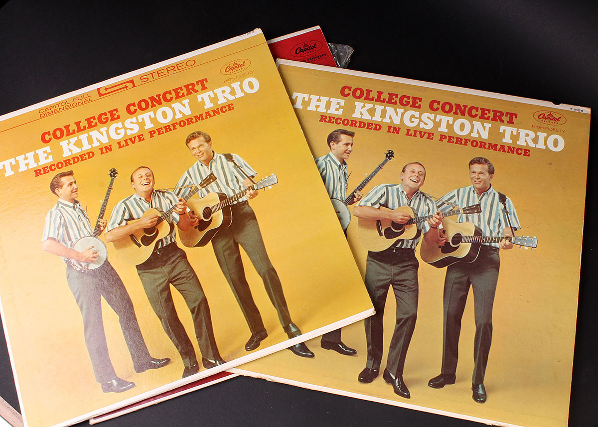 The Kingston Trio Vintage Vinyl LPs