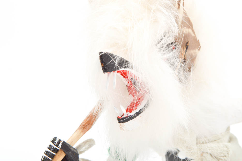 Signed Wolfman Kachina