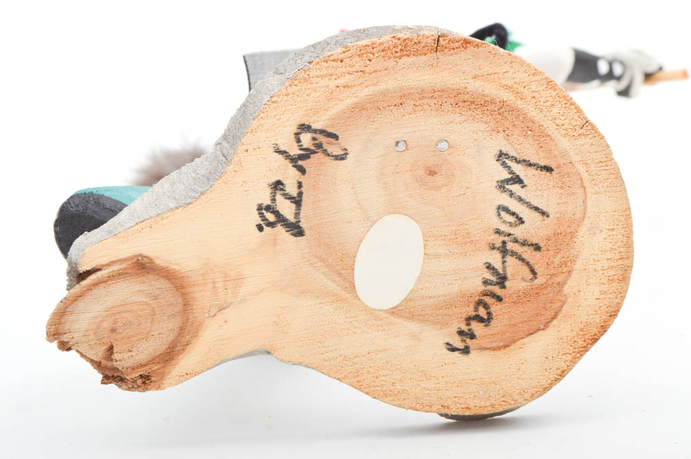 Signed Wolfman Kachina