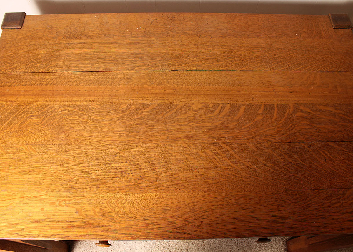 Oak Mission Style Desk