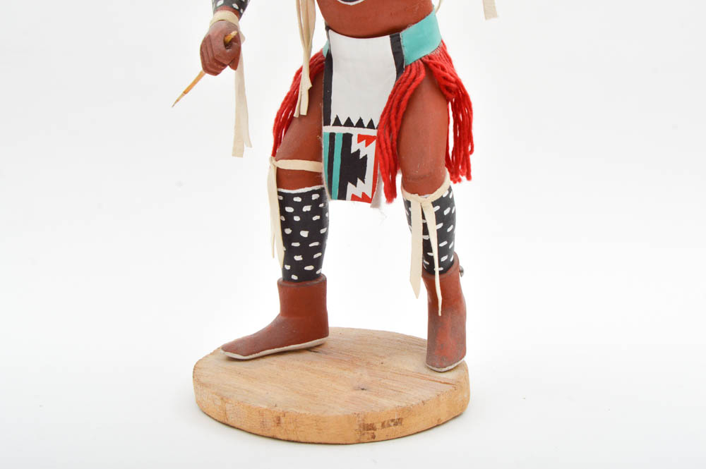 Large White Bear Kachina Doll