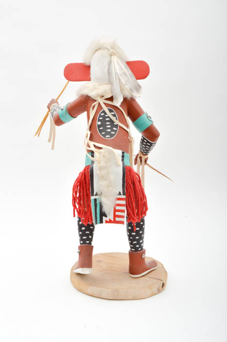 Large White Bear Kachina Doll