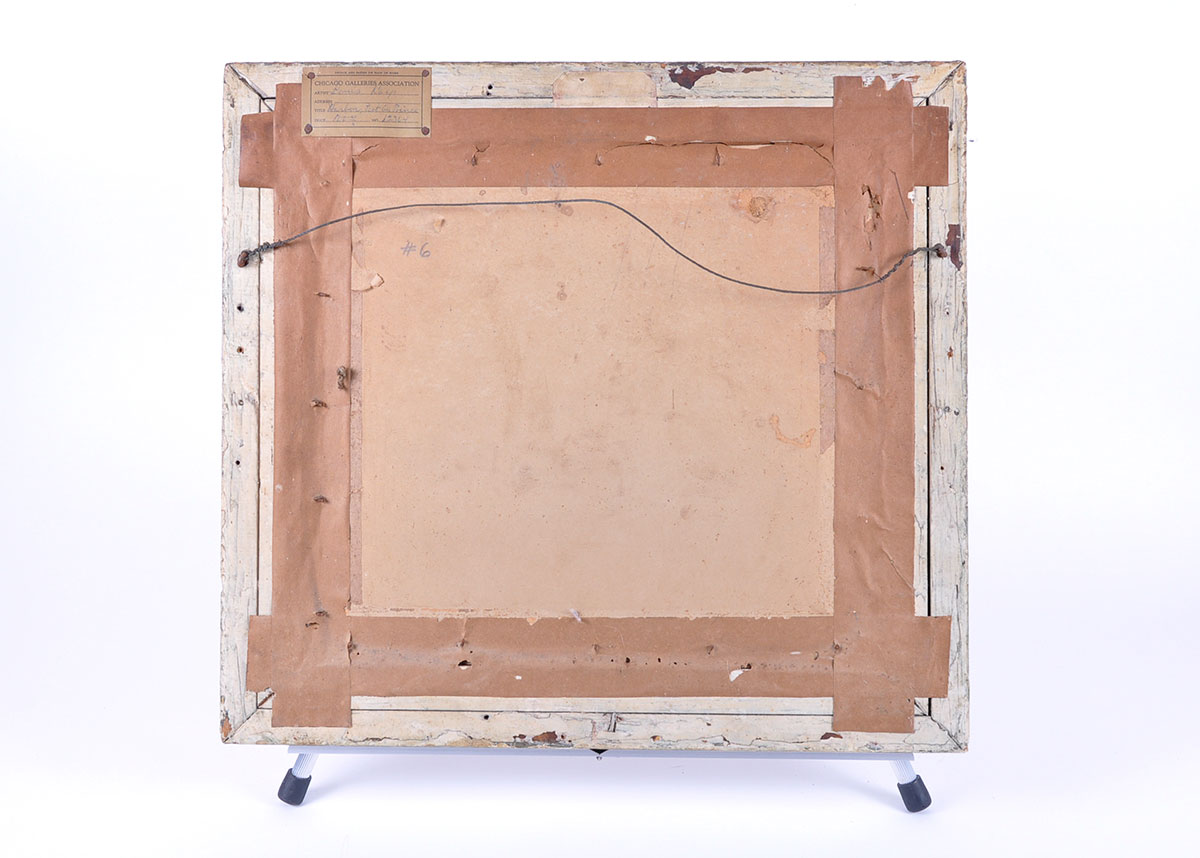 Louis J. Kaep Framed Watercolor Painting