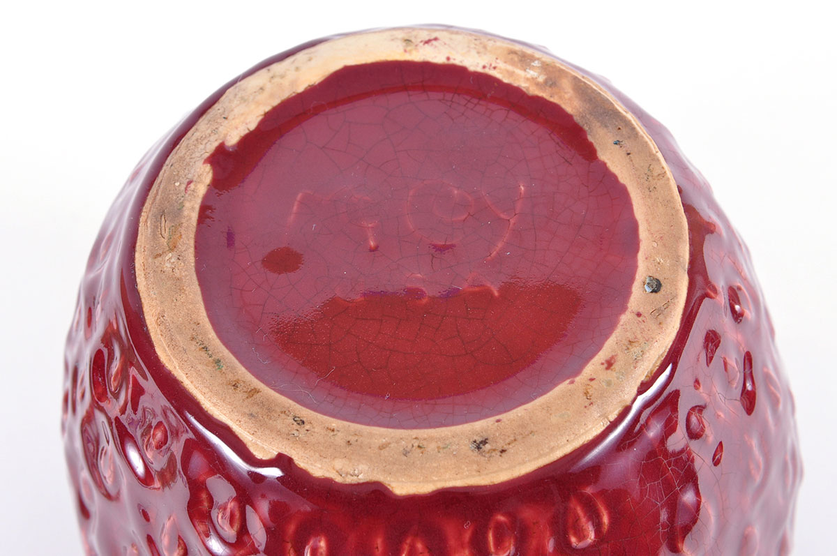 McCoy Ceramic Strawberry Cookie Jar