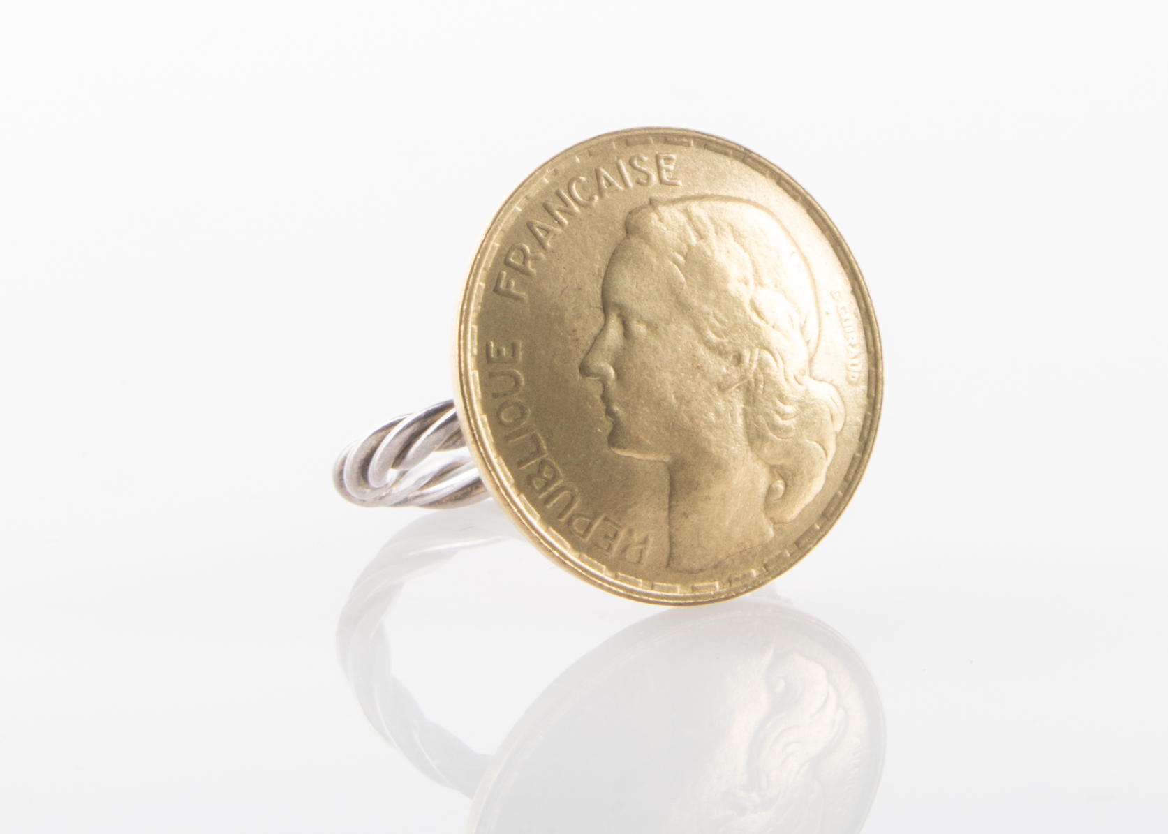 Franc Coin Ring