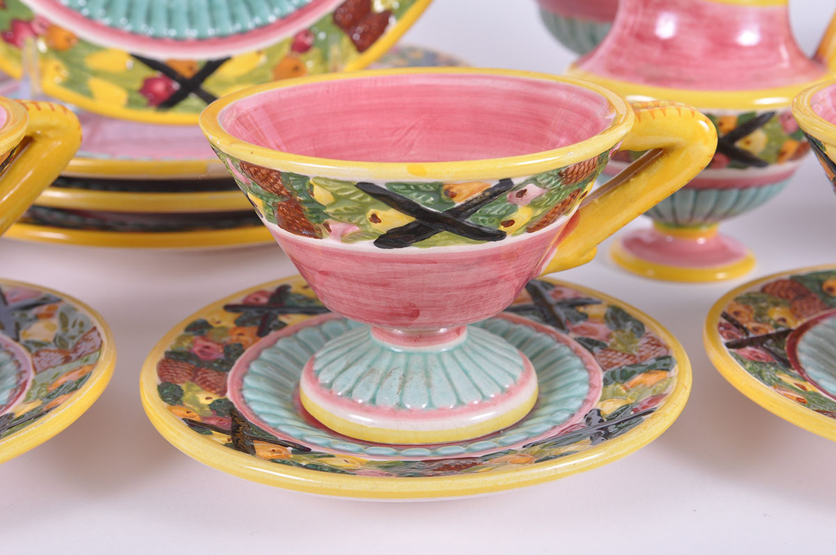 Italian Porcelain Tea Set