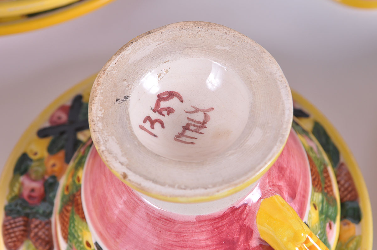 Italian Porcelain Tea Set