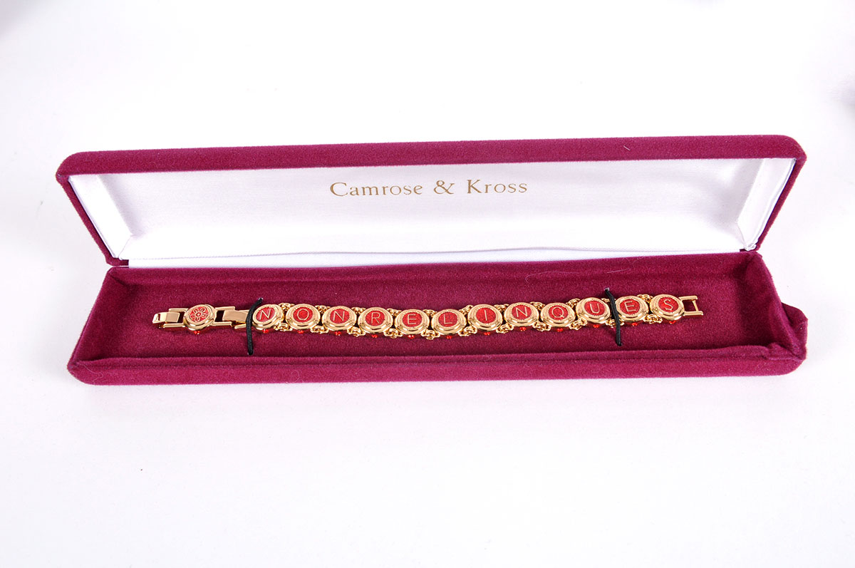 Jackie Onassis Camrose and Cross Replica Jewelry