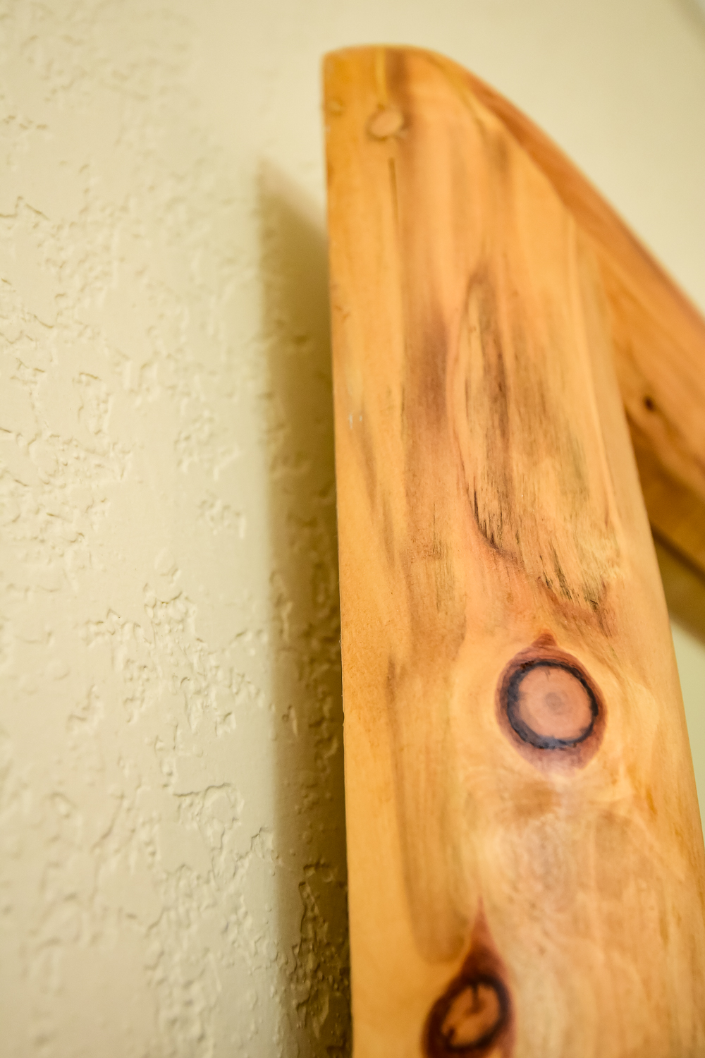 Knotty Pine Wall Mirror