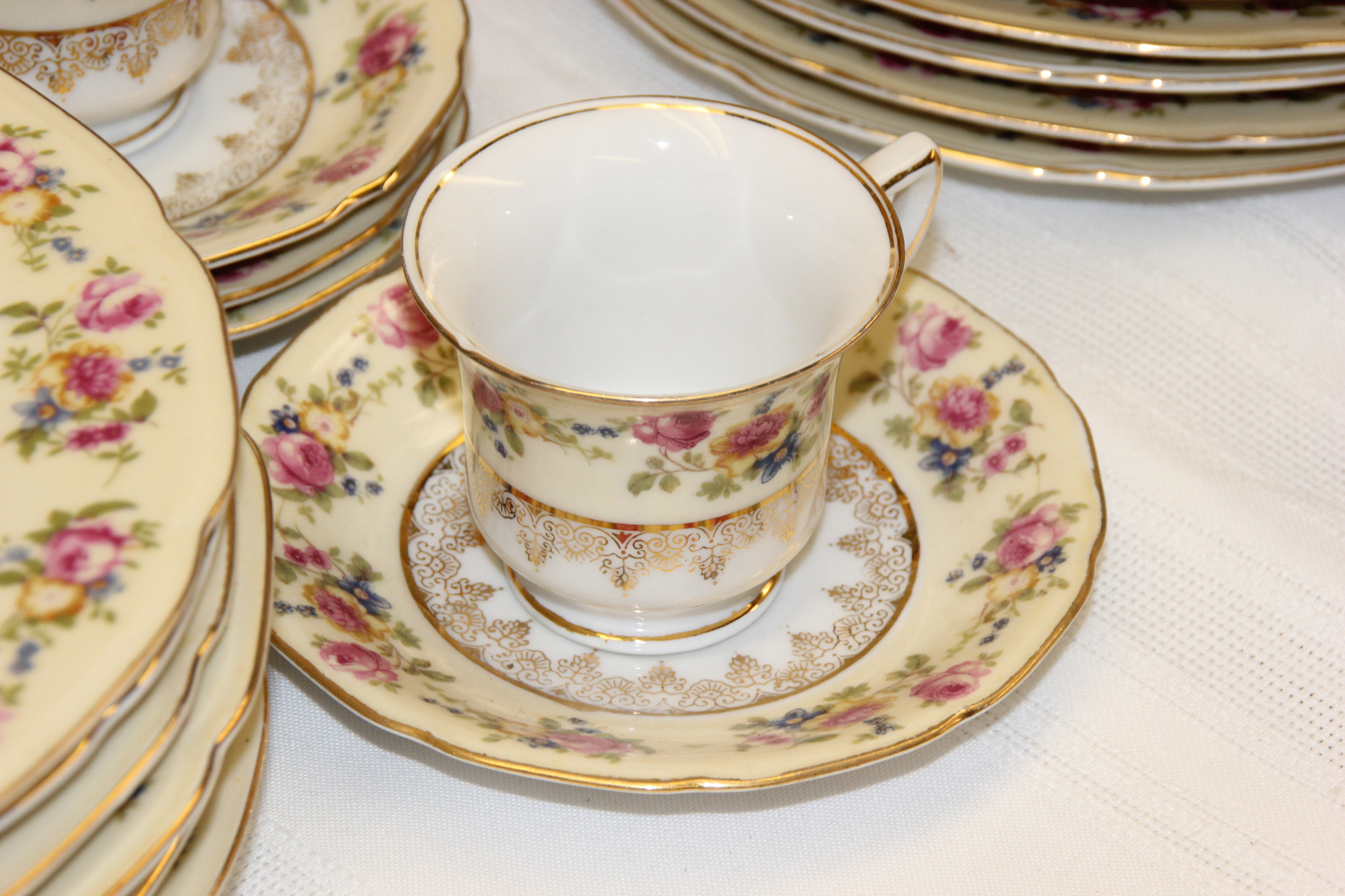 Gold Castle China Tableware