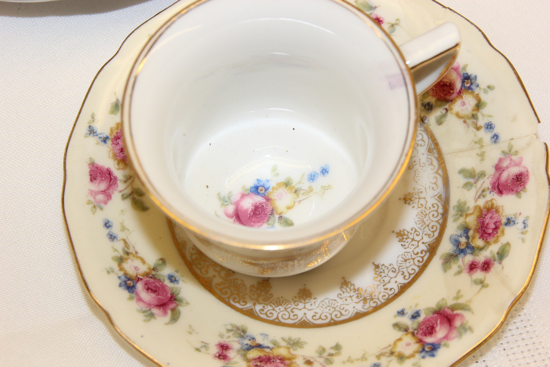 Gold Castle China Tableware