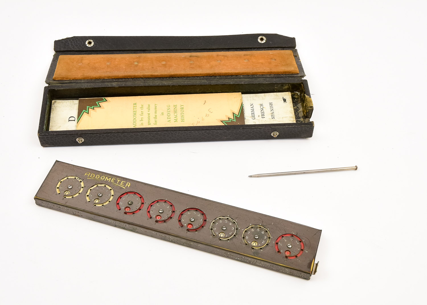 Antique Addometer Adding Machine
