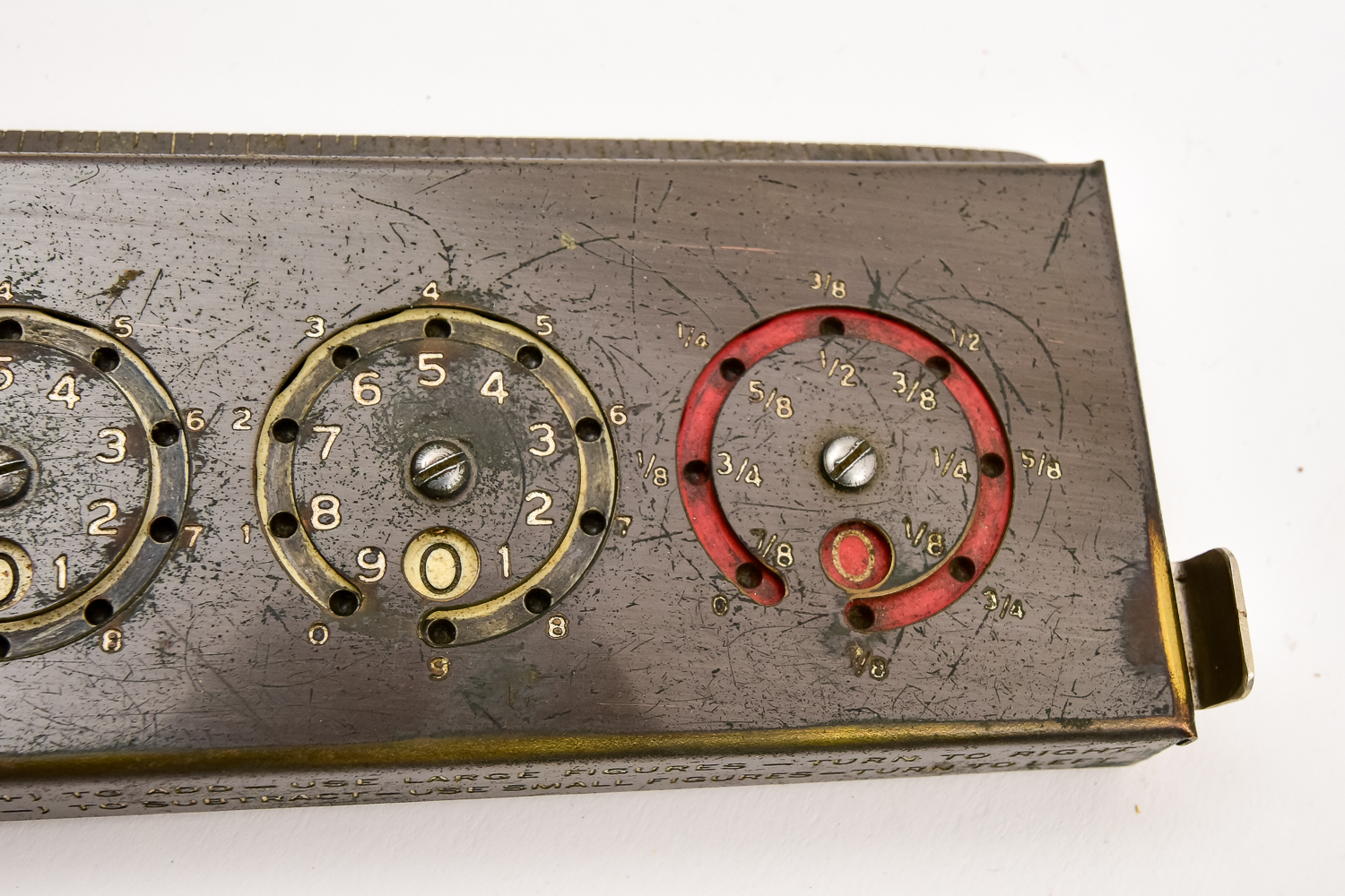 Antique Addometer Adding Machine