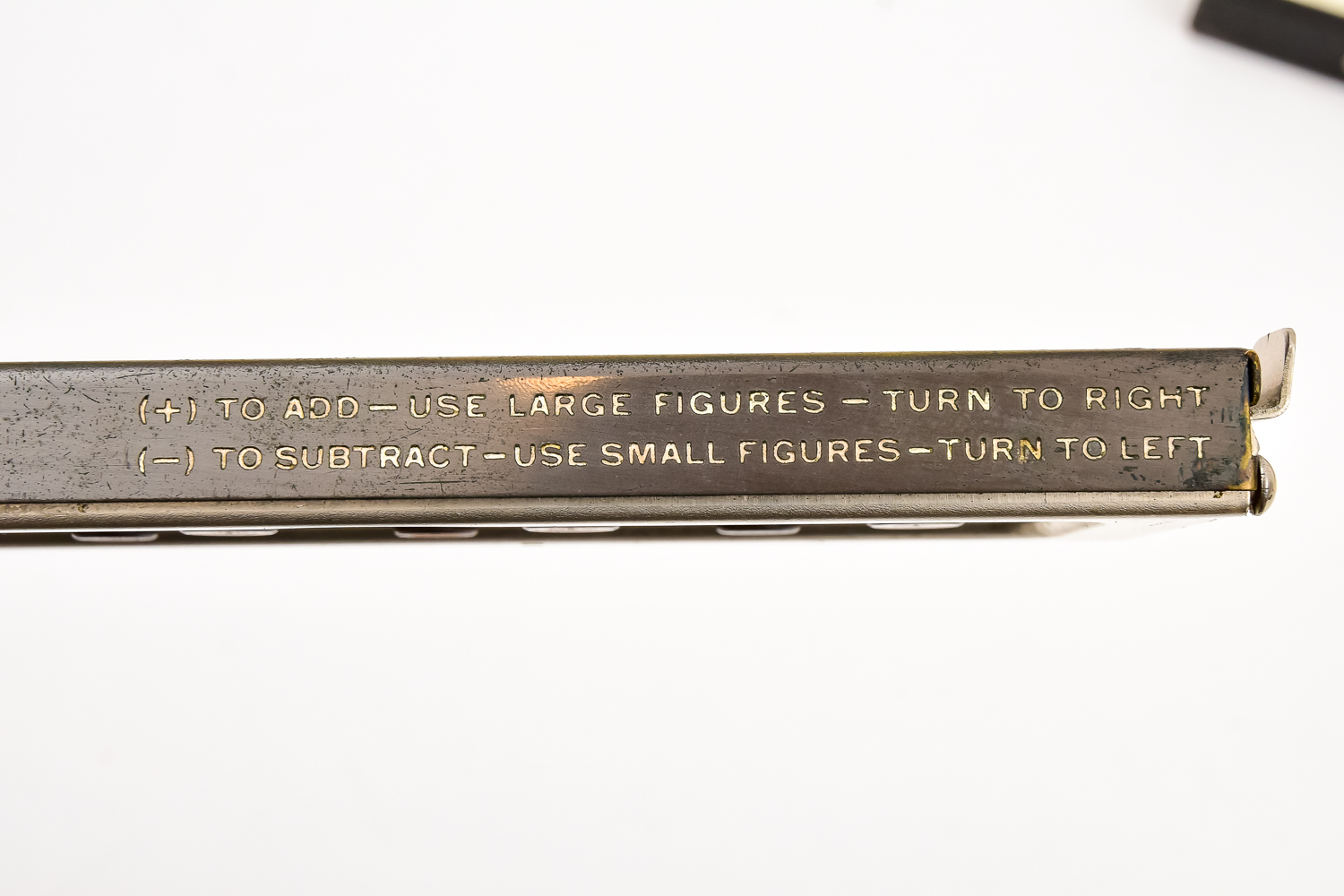 Antique Addometer Adding Machine