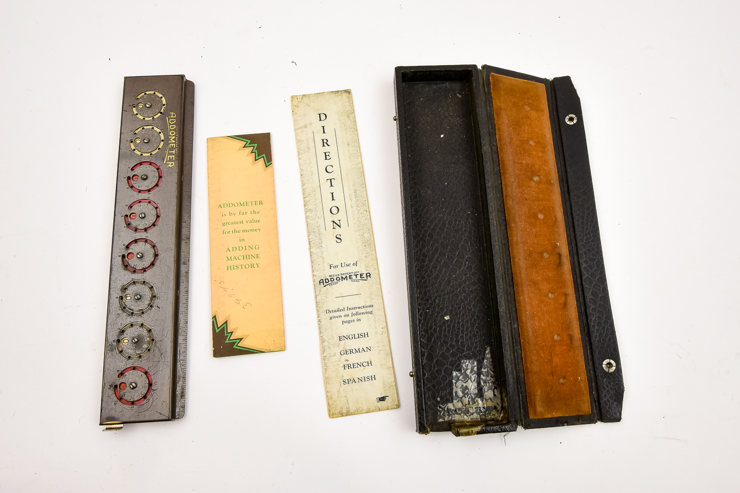Antique Addometer Adding Machine