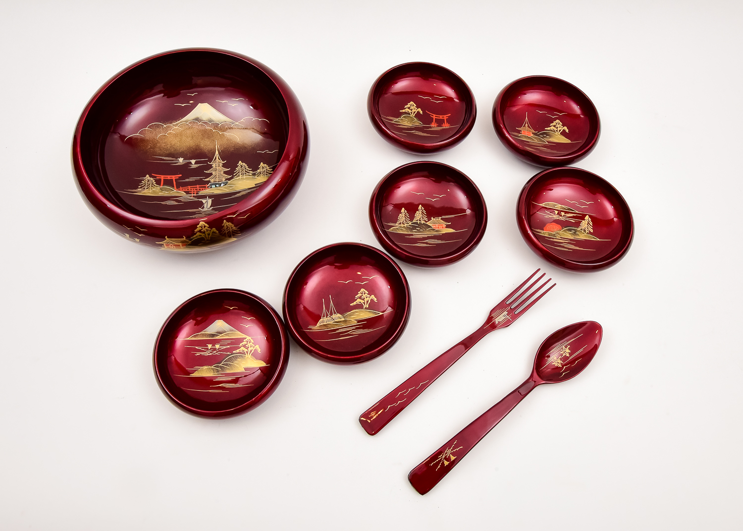 Asian Style Salad Service