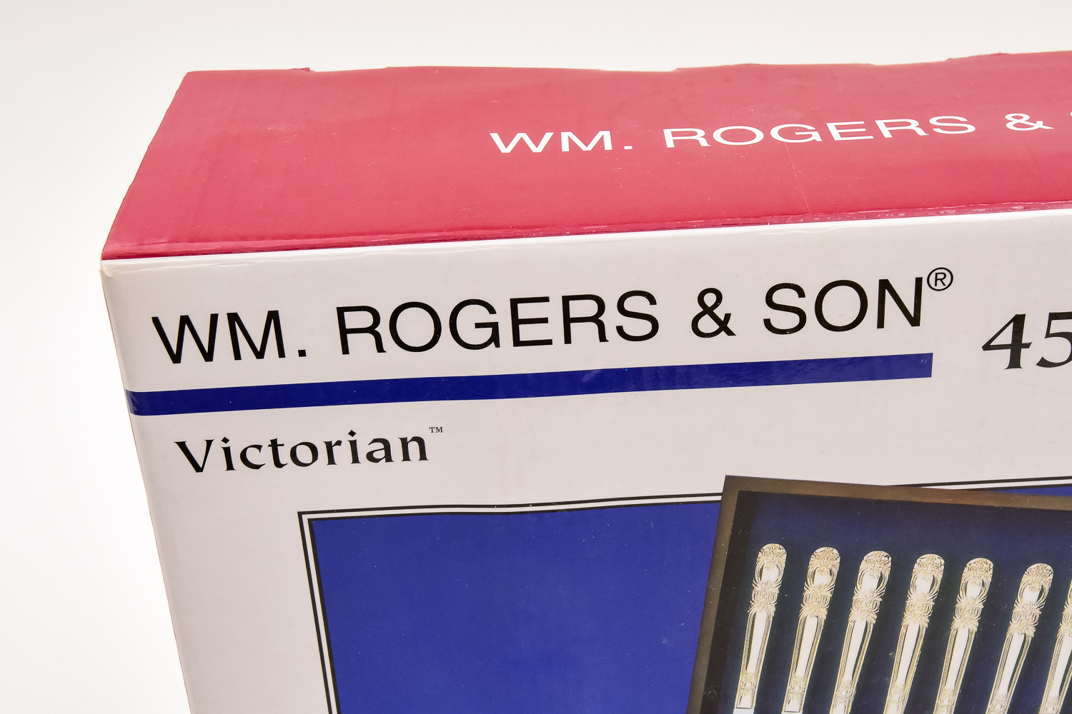 William rogers & Son Service for Eight Flatware Set