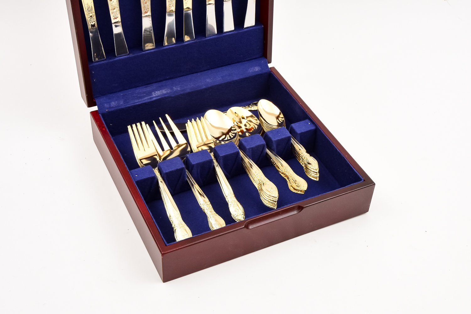 William rogers & Son Service for Eight Flatware Set