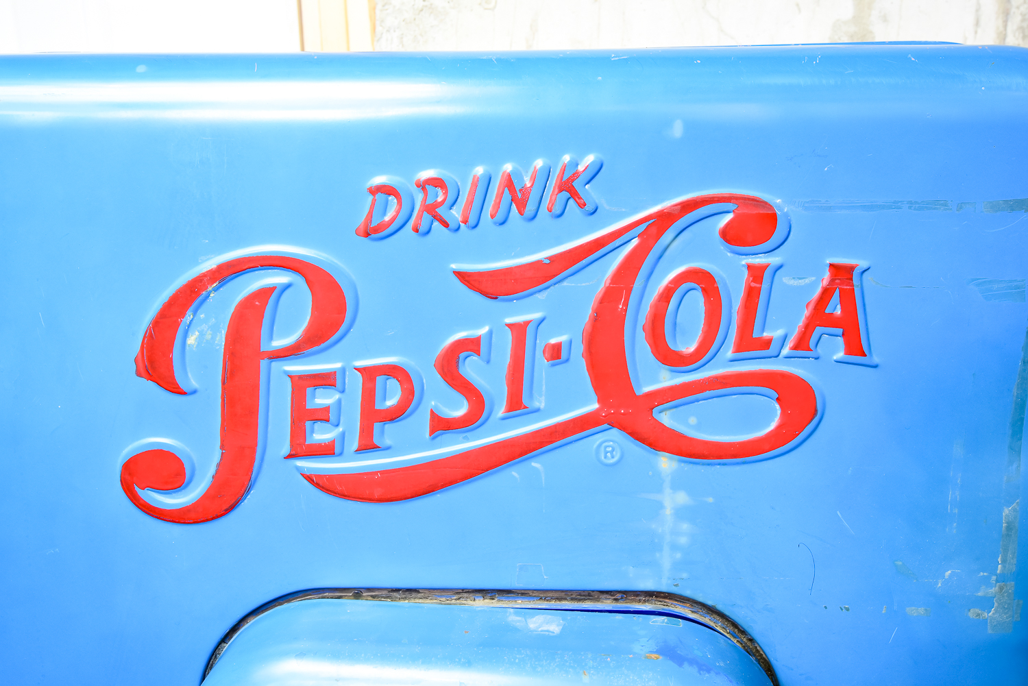 Vintage Pepsi-Cola Vending Machine