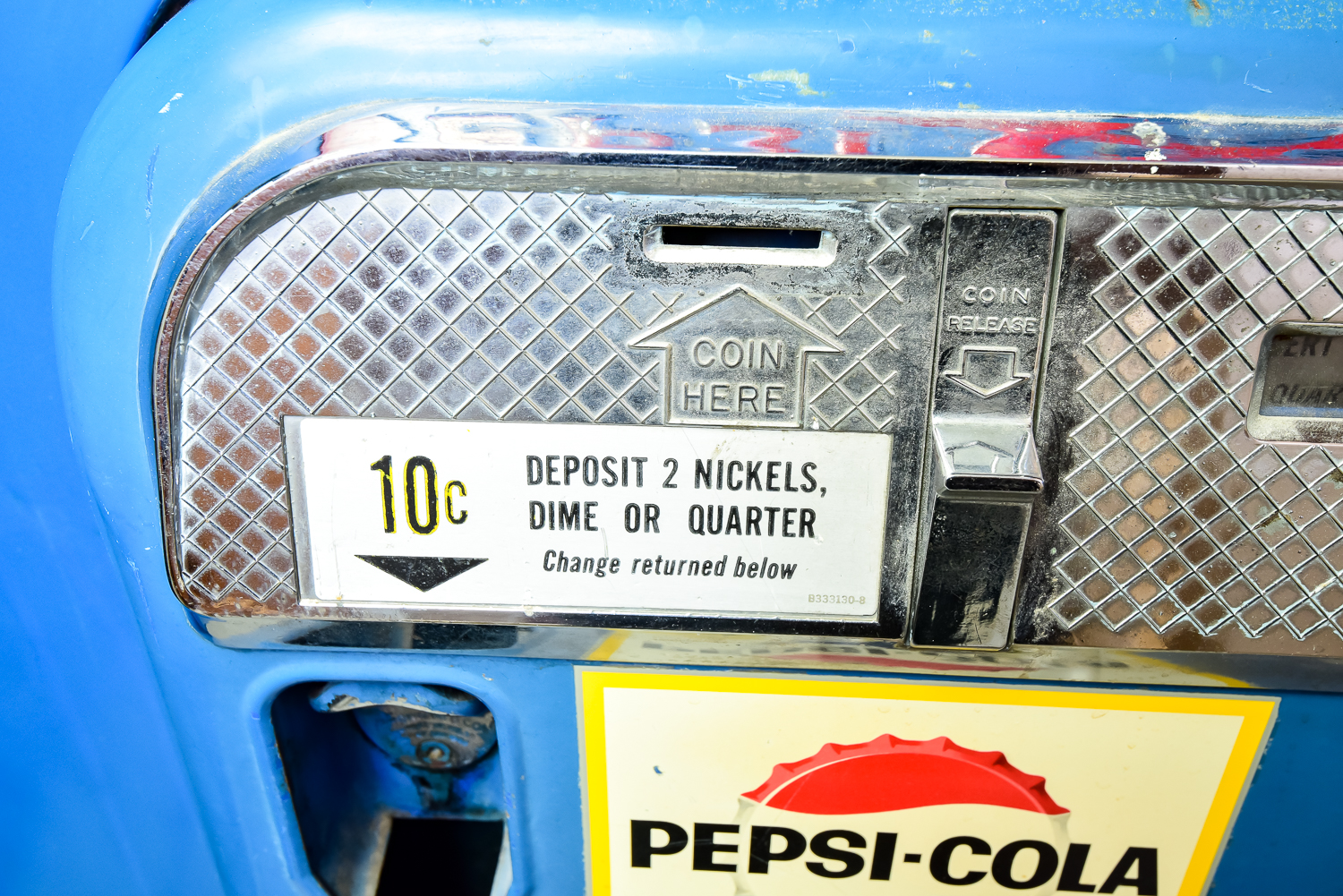 Vintage Pepsi-Cola Vending Machine