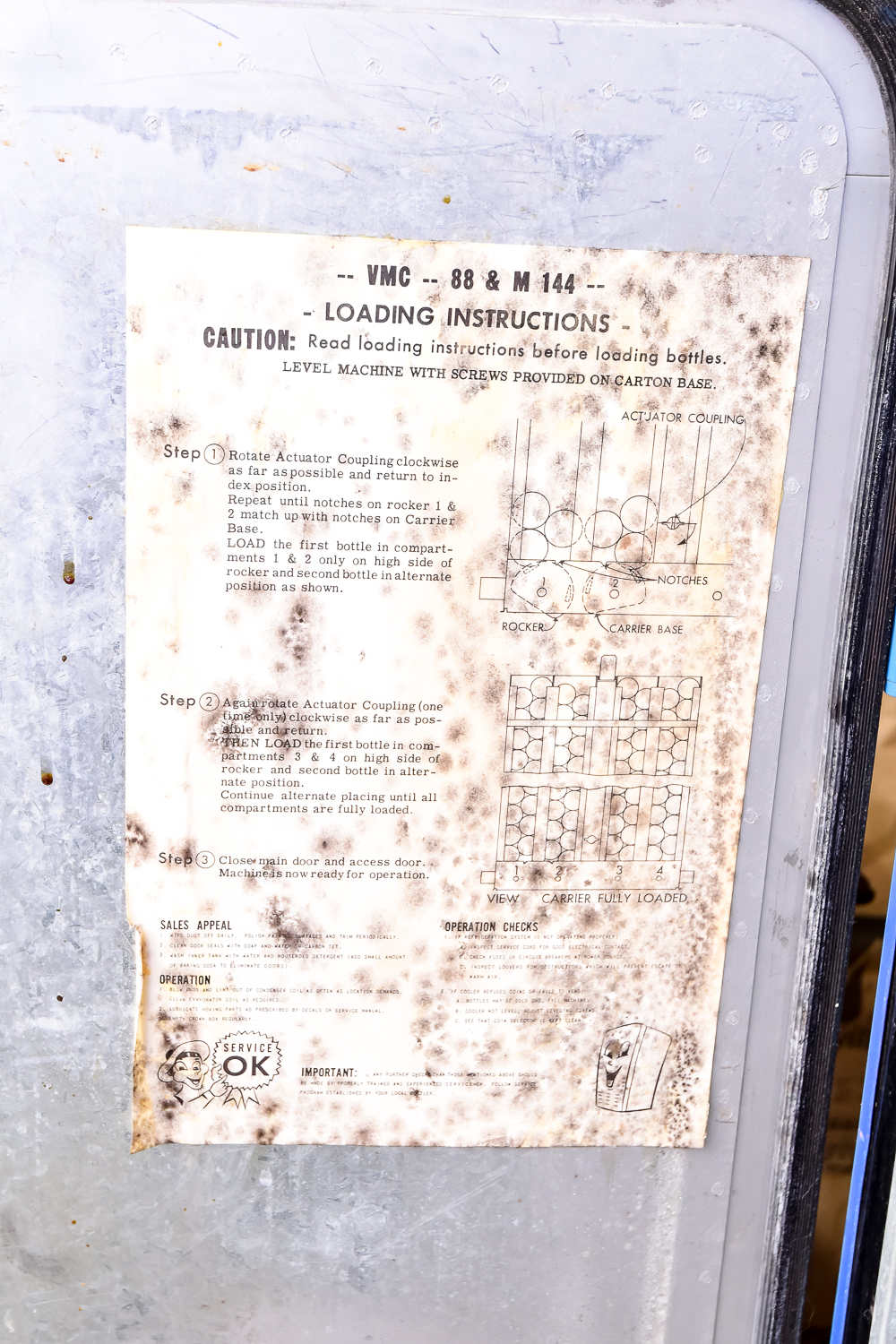 Vintage Pepsi-Cola Vending Machine