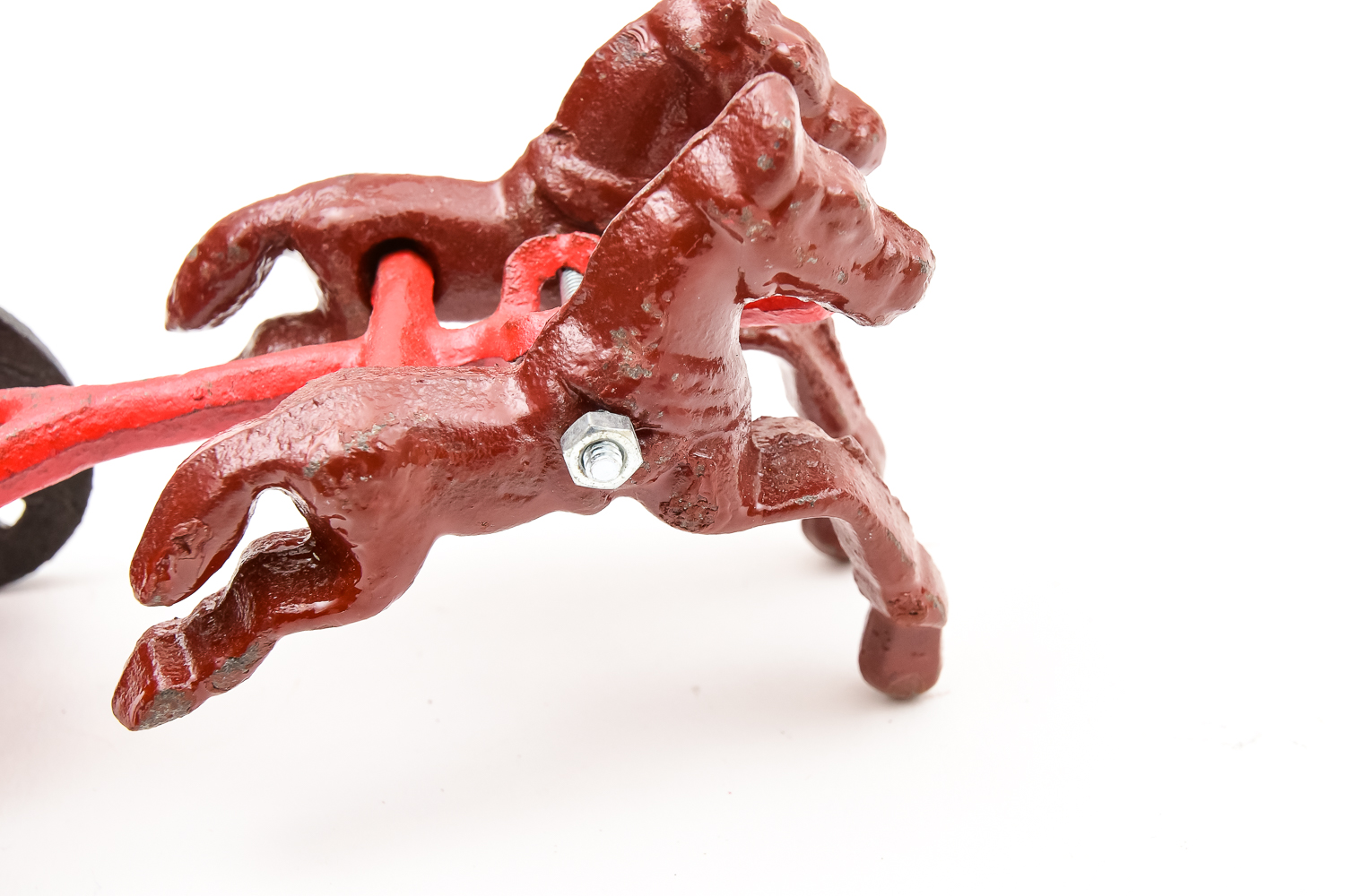 Vintage Horse Drawn Cast Fire Engine