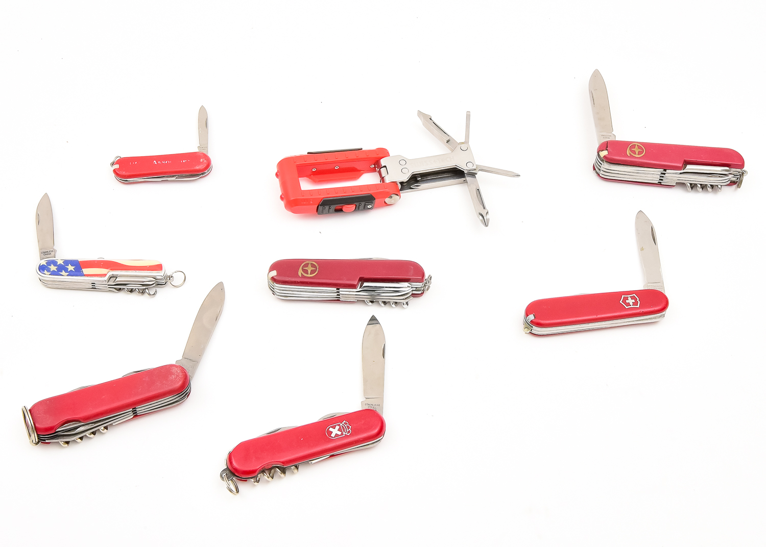 Assortment of Pocket Knifes