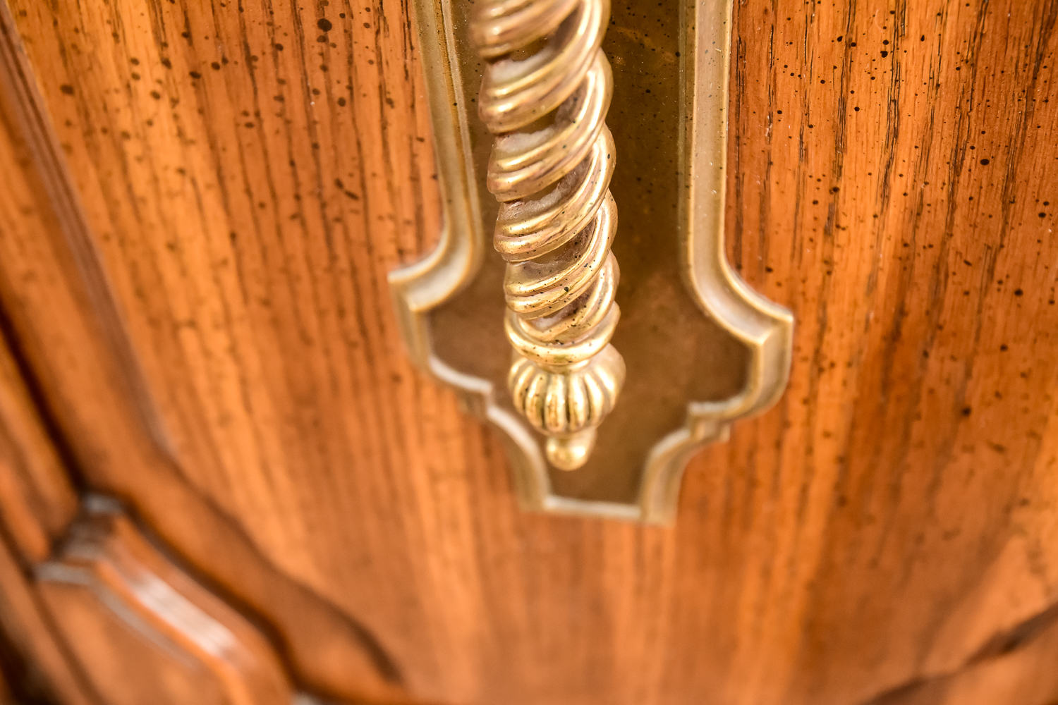 Pecan Finished Clothes Dresser