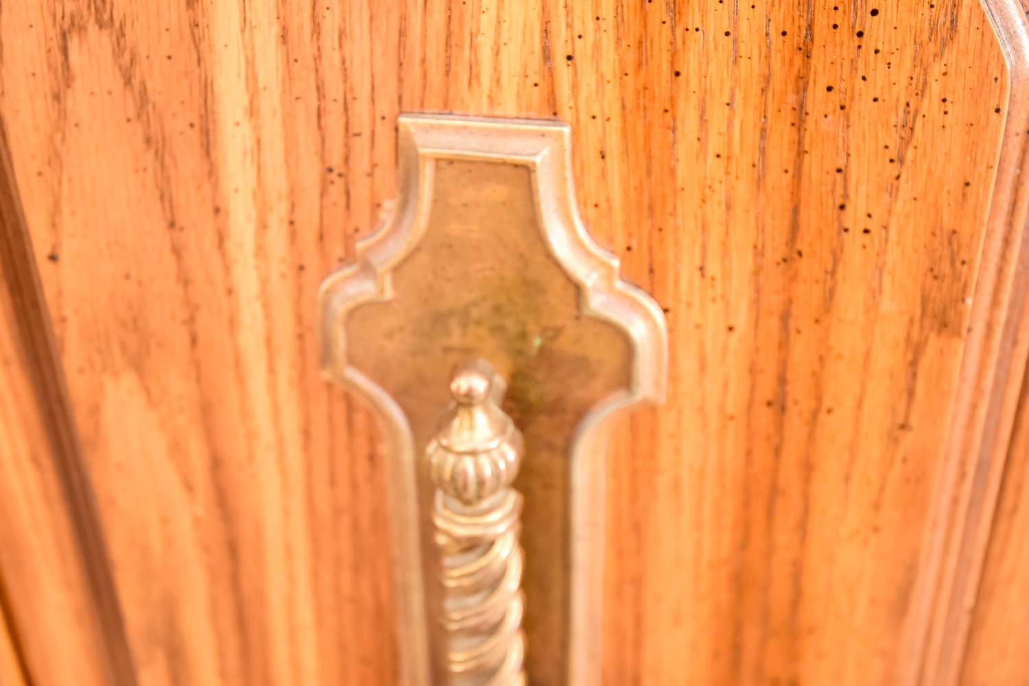 Pecan Finished Clothes Dresser