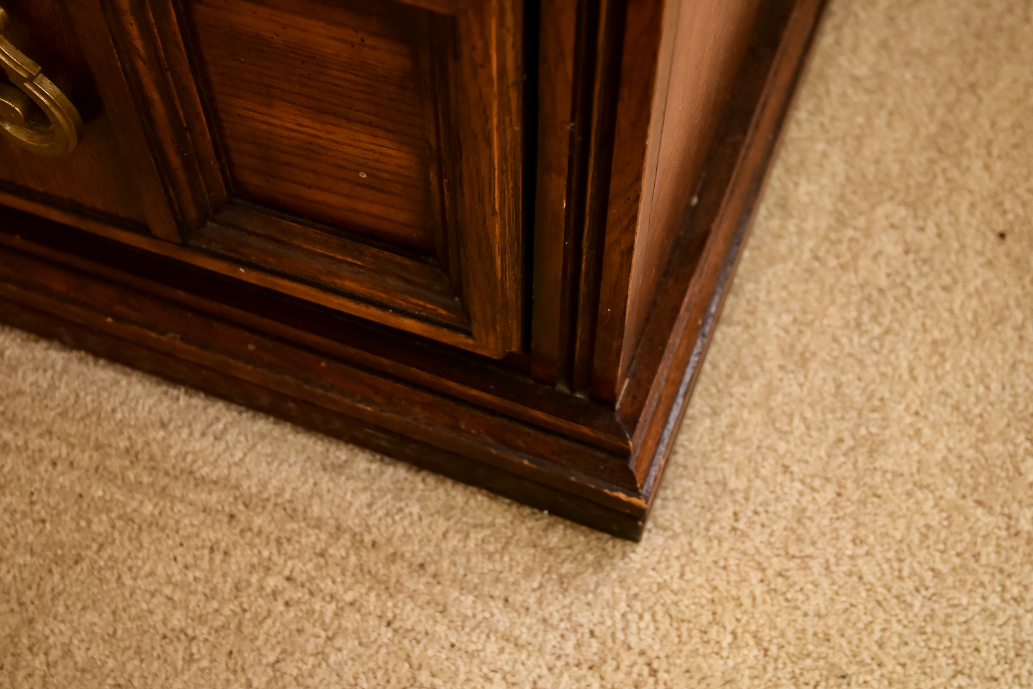 Pecan Finished Clothes Dresser