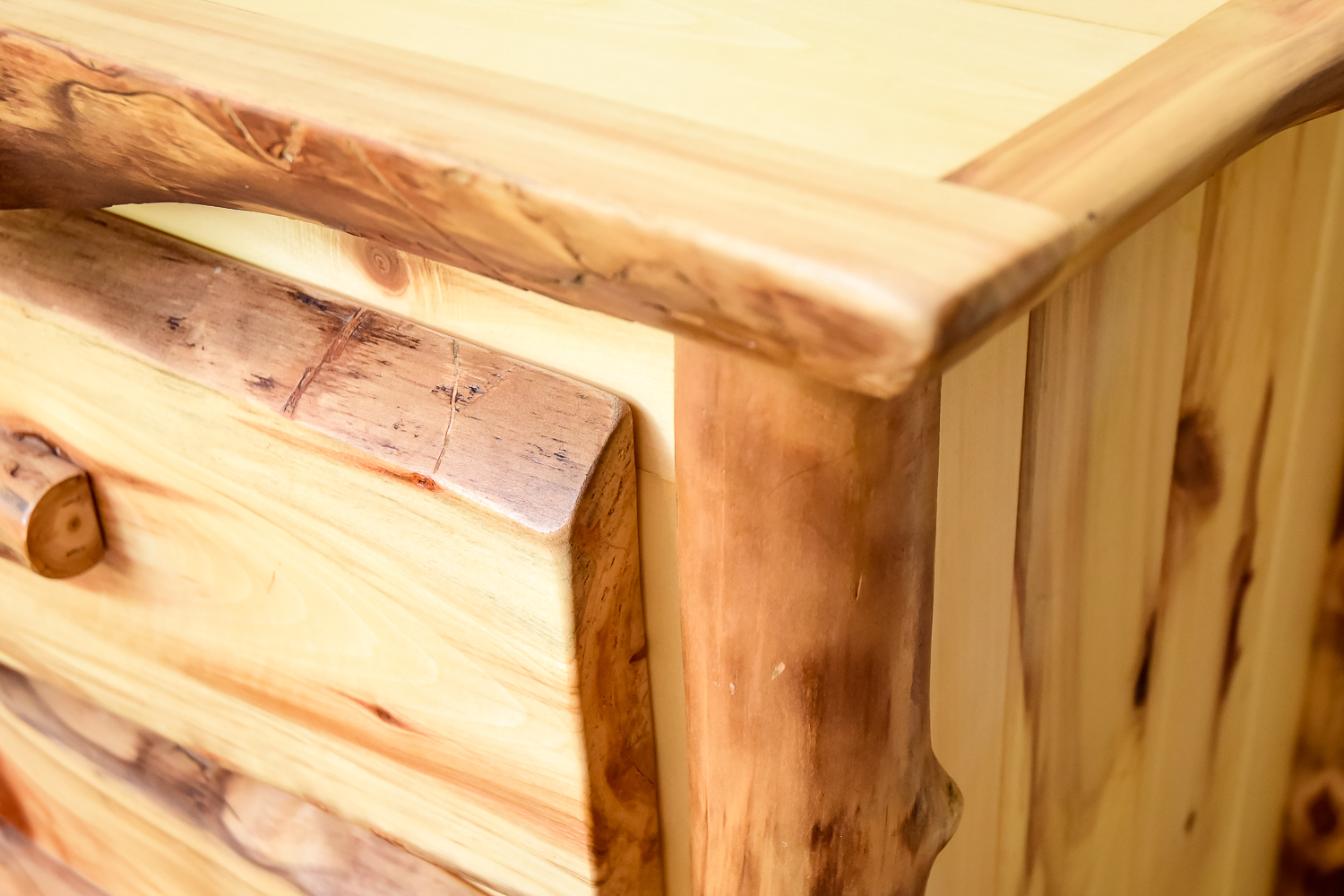Knotty Pine Chest of Drawers