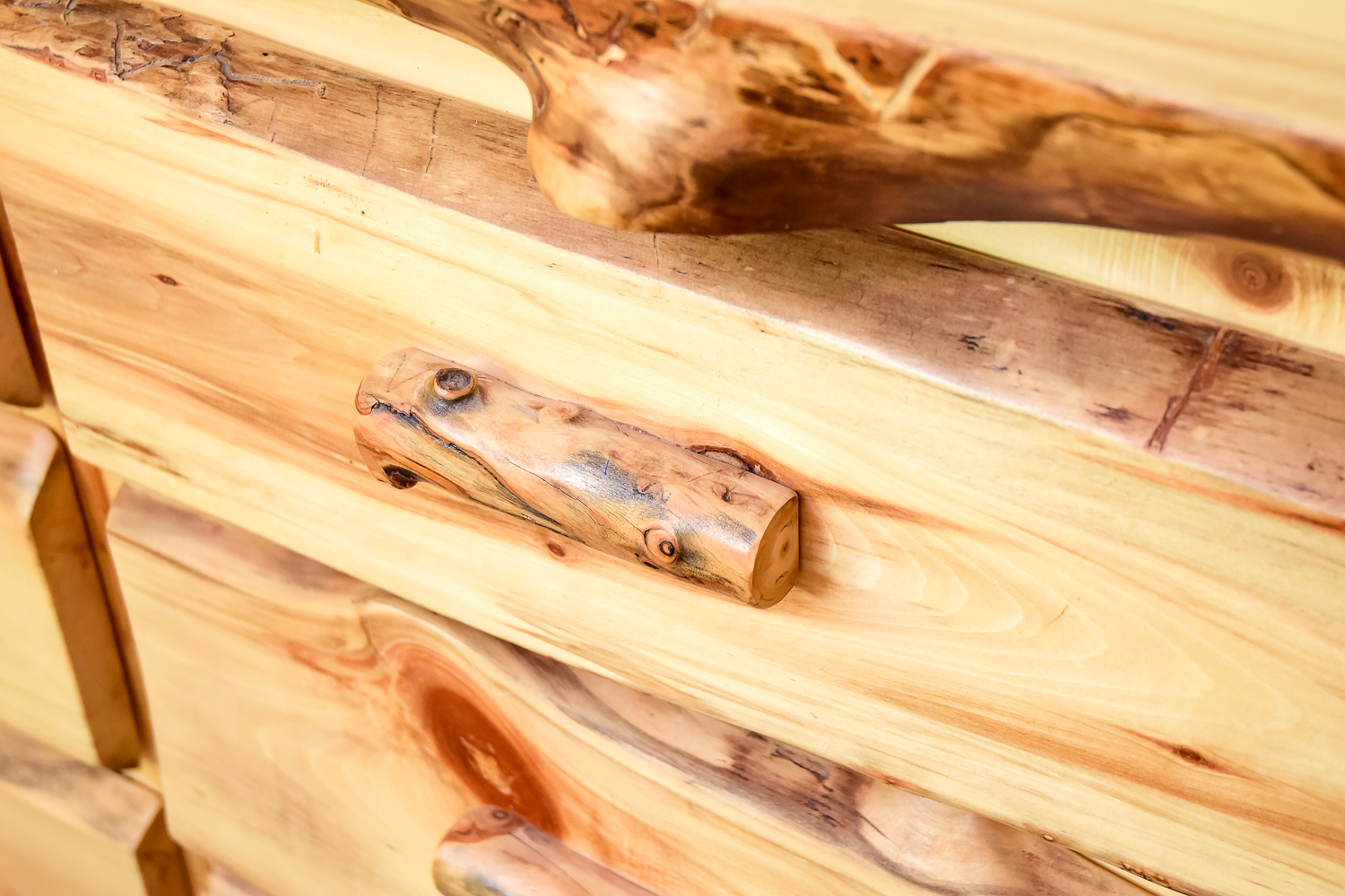 Knotty Pine Chest of Drawers