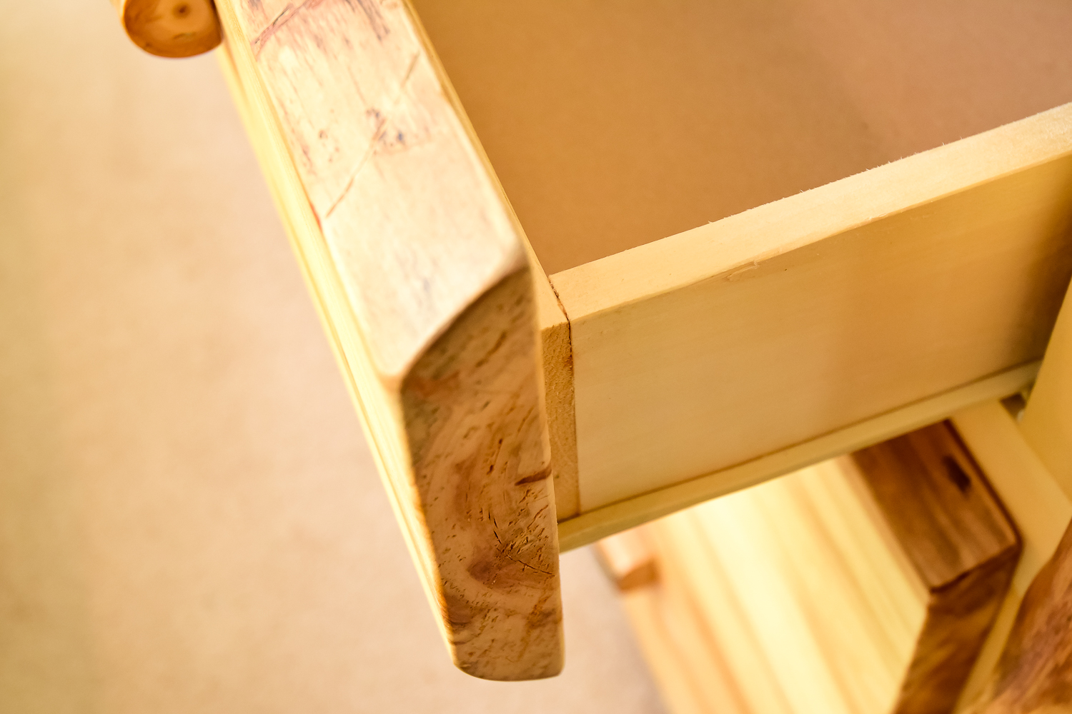 Knotty Pine Chest of Drawers