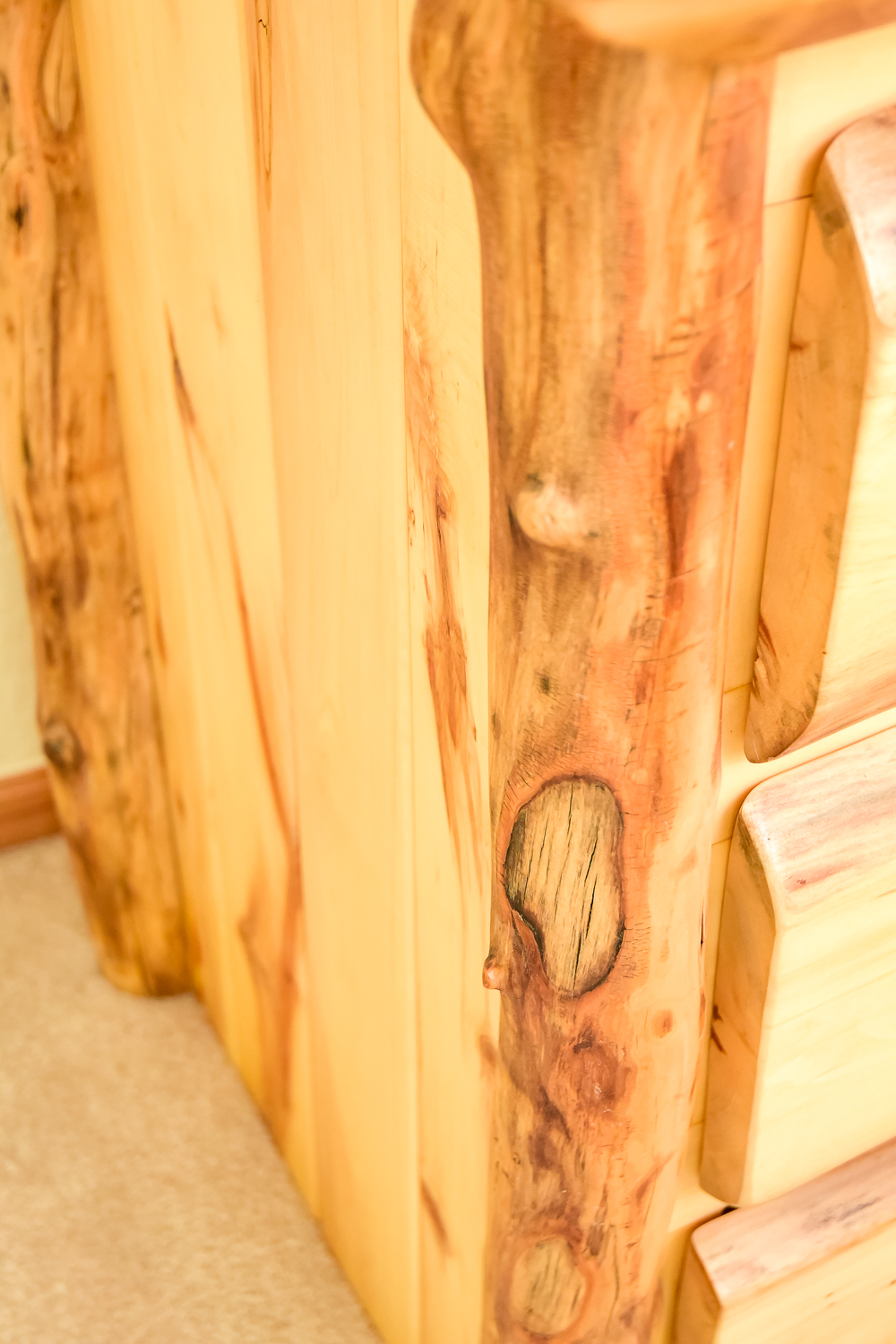 Knotty Pine Chest of Drawers